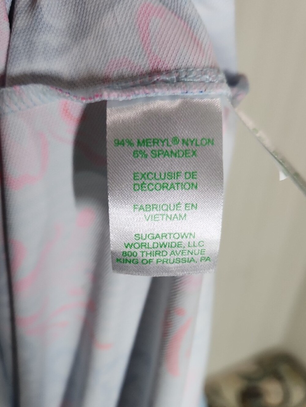Lilly Pulitzer Blue, Pink & Navy Floral Print Dress - Picture 3 of 4